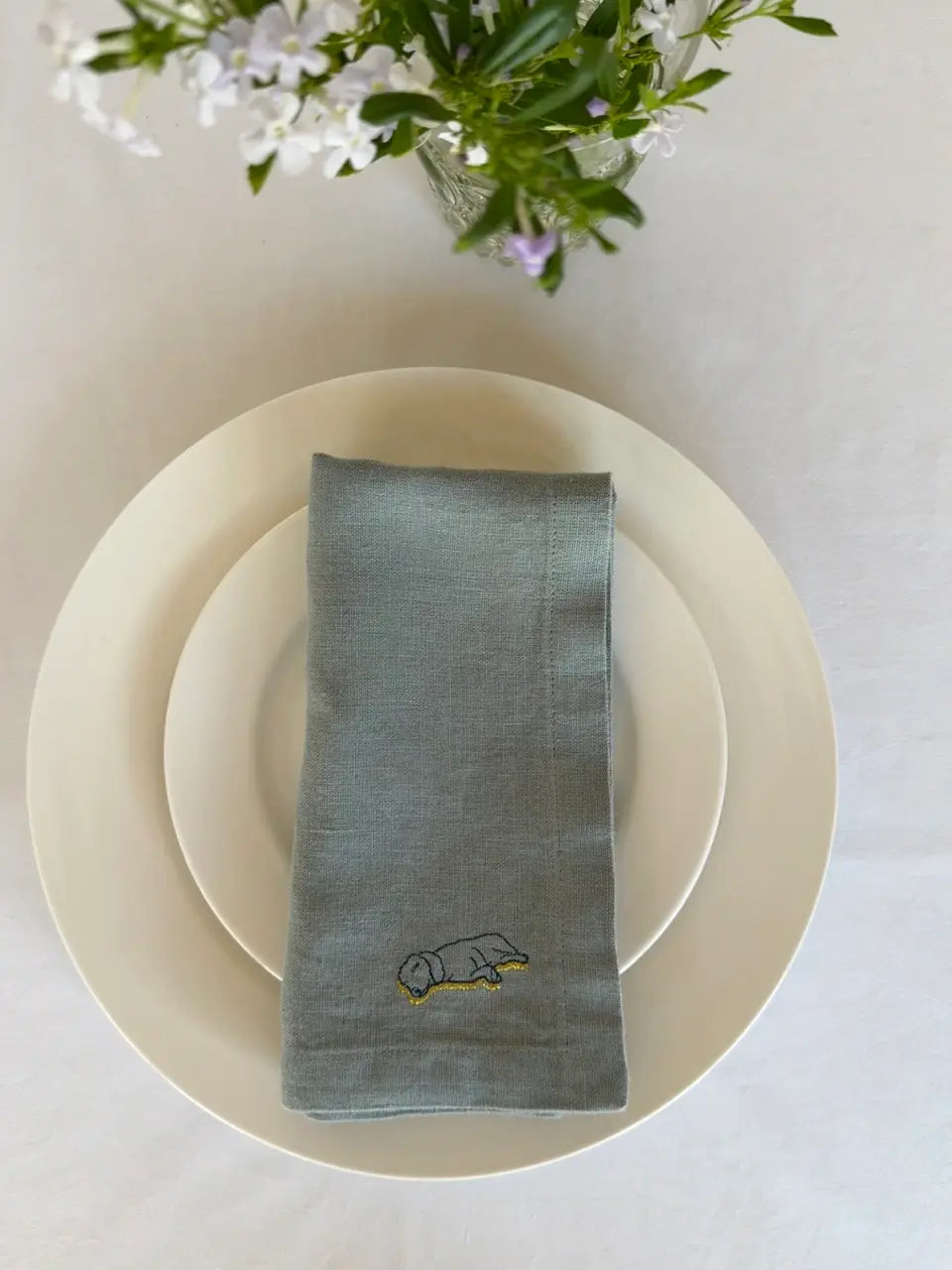Tiger in Sage Green