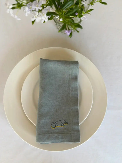 Tiger in Sage Green